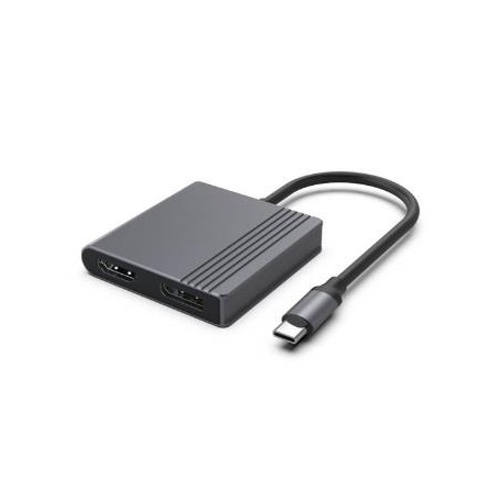 I/O ADAPTER USB-C TO HDMI/DP/A-CM-HDMIFDPF-01 GEMBIRD