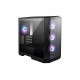 Case|MSI|MidiTower|Case product features Transparent panel|Not included|MicroATX|Colour Black|MAGPANOM100RPZ