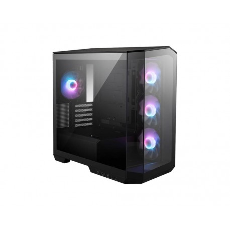 Case|MSI|MidiTower|Case product features Transparent panel|Not included|MicroATX|Colour Black|MAGPANOM100RPZ