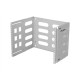 Lanberg Folding Bracket Wall-mount 19" 8U 497x400/240, Grey | Lanberg