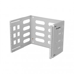 Lanberg Folding Bracket Wall-mount 19" 8U 497x400/240, Grey | Lanberg