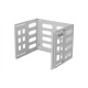 Lanberg Folding Bracket Wall-mount 19" 8U 497x400/240, Grey | Lanberg