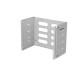 Lanberg Folding Bracket Wall-mount 19" 8U 497x400/240, Grey | Lanberg