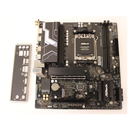 SALE OUT. ASRock USED, REFURBISHED, WITHOUT ANTENA. ACCESSORIES, ONLY BACKPANEL INCLUDED