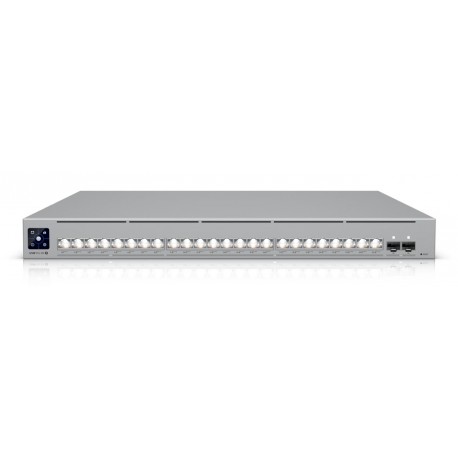 Switch|UBIQUITI|Pro XG 24 PoE|Switch type Managed|Switch layer L2/L3|Rack mounting Yes|Stackable Yes|Form factor 1U|24xRJ-45 por