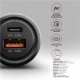 AXAGON PWC-PQ48 Car charger 48W, USB-A + USB-C, PD3.0/PPS/QC4+/SFC, Black
