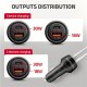 AXAGON PWC-PQ48 Car charger 48W, USB-A + USB-C, PD3.0/PPS/QC4+/SFC, Black