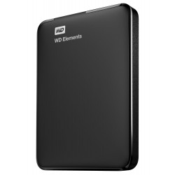 External HDD|WESTERN DIGITAL|Elements Portable|2TB|USB 3.0|Colour Black|WDBU6Y0020BBK-WESN
