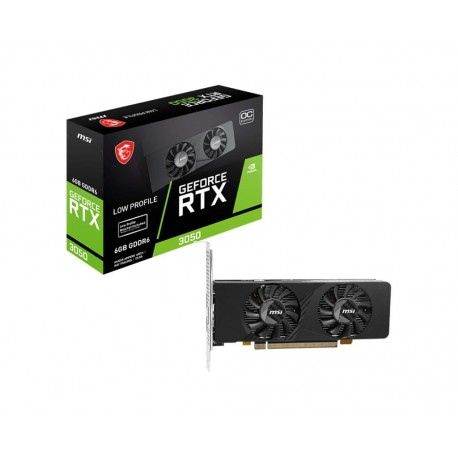 Graphics Card|MSI|NVIDIA|GeForce RTX 3050|6 GB|GDDR6|96 bit|PCI Express x8 4.0|Active|RTX3050LPE6GOC