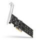 SSD ACC I/O CONTROLLER PCIE/SATA M.2 PCES-SA4M2 AXAGON