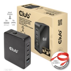 MOBILE TRAVEL CHARGER USB-C/140W GAN CAC-1917 CLUB3D