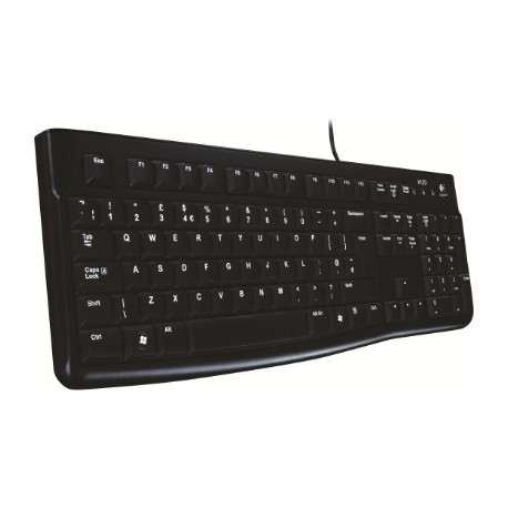 Logitech | K120 | Standard | Wired | EN/LT | 1.5 m | Black | USB Port | Lithuanian | 55 g