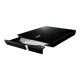 Asus | SDRW-08D2S-U Lite | Interface USB 2.0 | DVD±RW | CD read speed 24 x | CD write speed 24 x | Black | Desktop/Notebook
