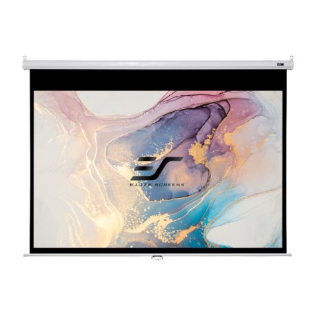 Elite Screens | Manual Series | M92XWH | Diagonal 92 " | 16:9 | Viewable screen width (W) 204 cm | White