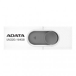 ADATA | UV220 | 64 GB | USB 2.0 | White/Gray