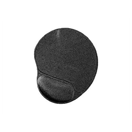 Gembird | Gel mouse pad with wrist support | Ergonomic mouse pad | 240 x 220 x 4 mm | Black