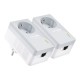 TP-LINK | Passthrough Powerline 600 Starter Kit | TL-PA4010P KIT | 10/100 Mbit/s | Ethernet LAN (RJ-45) ports 1 | Data transfer 
