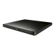 H.L Data Storage | Ultra Slim Portable DVD-Writer | GP57EB40 | Interface USB 2.0 | DVD±R/RW | CD read speed 24 x | CD write spee