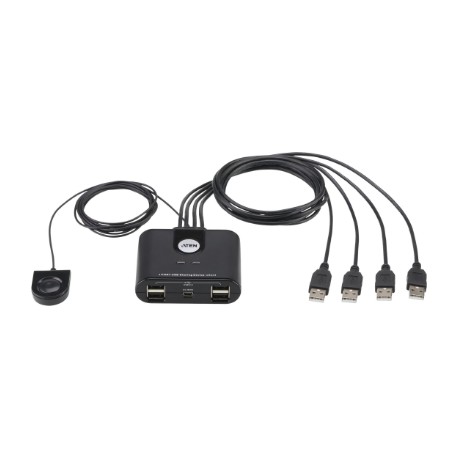 Aten 4-Port USB 2.0 Peripheral Sharing Device | Aten | 4 x 4 USB 2.0 Peripheral Sharing Switch