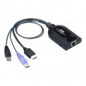 Aten USB HDMI Virtual Media KVM Adapter Cable (Support Smart Card Reader and Audio De-Embedder) | Aten | USB HDMI Virtual Media 