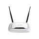 Router | TL-WR841N | 802.11n | 300 Mbit/s | 10/100 Mbit/s | Ethernet LAN (RJ-45) ports 4 | Mesh Support No | MU-MiMO No | No mob