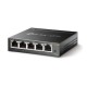 TP-LINK | Switch | TL-SG105E | Web managed | Wall mountable | Gigabit Ethernet (copper) ports quantity 5 | Power supply type Ext