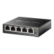 TP-LINK | Switch | TL-SG105E | Web managed | Wall mountable | Gigabit Ethernet (copper) ports quantity 5 | Power supply type Ext