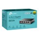 TP-LINK | Switch | TL-SG105E | Web managed | Wall mountable | Gigabit Ethernet (copper) ports quantity 5 | Power supply type Ext