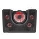 GENESIS Laptop cooling pad, OXID 550 15.6-17.3 5 FANS, LED LIGHT, 1 USB | Genesis | Laptop cooling pad, OXID 550 | Black | 400 x
