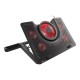 GENESIS Laptop cooling pad, OXID 550 15.6-17.3 5 FANS, LED LIGHT, 1 USB | Genesis | Laptop cooling pad, OXID 550 | Black | 400 x