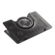 GENESIS Laptop cooling pad, OXID 550 15.6-17.3 5 FANS, LED LIGHT, 1 USB | Genesis | Laptop cooling pad, OXID 550 | Black | 400 x