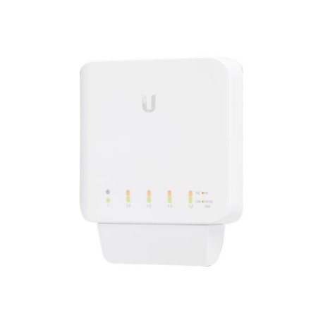 Ubiquiti USW-Flex Indoor/outdoor 5Port Poe Gigabit Switch with 802.3bt Input Power Support | Ubiquiti