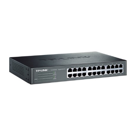 TP-LINK | Switch | TL-SG1024D | Unmanaged | Desktop/Rackmountable | Gigabit Ethernet (copper) ports quantity 24 | 36 month(s)