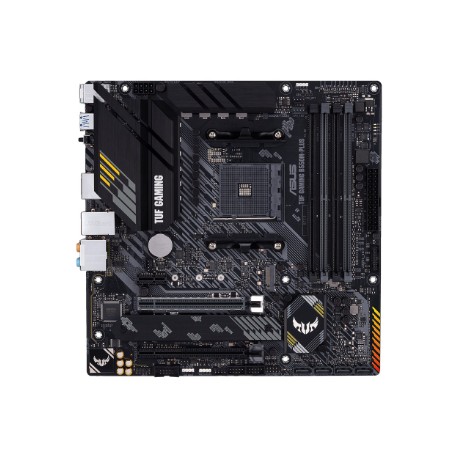 Asus | TUF Gaming B550M-Plus | Processor family AMD | Processor socket AM4 | DDR4 | Memory slots 4 | Chipset AMD B | Micro ATX