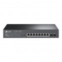 TP-LINK | JetStream 10-Port Gigabit Smart PoE Switch | TL-SG2210MP | Managed L2 | Rackmountable | SFP ports quantity 2 | PoE+ po