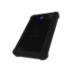 Raidsonic | ICY BOX | IB-233U3-B External enclosure for 2.5" SATA HDD/SSD with USB 3.0 interface and silicone protection sleeve 