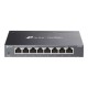 TP-LINK | 8-Port 10/100/1000Mbps Desktop Network Switch | LS108G | Unmanaged | Desktop | Power supply type External