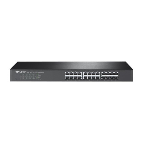 TP-LINK | Switch | TL-SF1024 | Unmanaged | Rackmountable | 10/100 Mbps (RJ-45) ports quantity 24 | Power supply type External