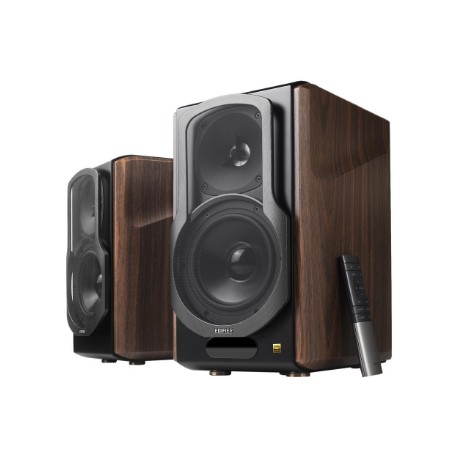 Edifier S2000MKIII Bookshelf Speaker, Brown | Edifier