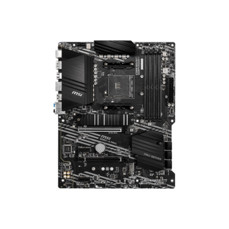 MSI | B550-A PRO | Processor family AMD | Processor socket AM4 | DDR4 DIMM | Memory slots 4 | Supported hard disk drive interfac