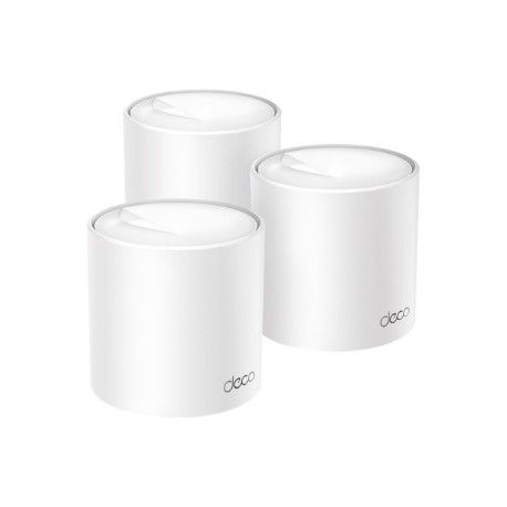 TP-LINK Deco X50 (3-pack) AX3000 Whole Home Mesh Wi-Fi 6 System | Whole Home Mesh Wi-Fi 6 System | Deco X50 (3-pack) | 802.11ax 