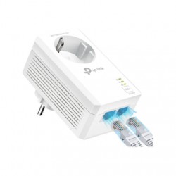 TP-LINK | AV1000 2-Port Gigabit Passthrough Powerline Starter Kit | TL-PA7027P KIT | 10/100/1000 Mbit/s | Ethernet LAN (RJ-45) p