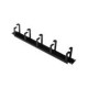 Digitus | Cable Management Panel | DN-97602 | 5x cable management ring (HxD: 40x60 mm). The Cable Management Panel is getting fi