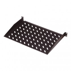 Digitus | 1U Fixed Shelf for Racks | DN-19 TRAY-1-400-SW | The shelves for fixed mounting can be installed easy on the two front