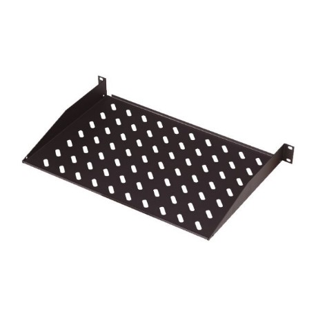Digitus | 1U Fixed Shelf for Racks | DN-19 TRAY-1-400-SW | The shelves for fixed mounting can be installed easy on the two front