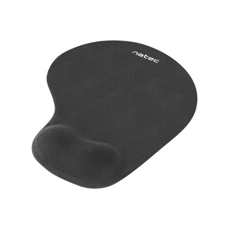 Natec Mouse Pad, Marmot, Black, Gel Filling 225x245 mm | Natec | Mouse Pad | Marmot | Black