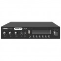 Shure | Yes | Outputs: Low impedance output: 4 Ω (Phoenix connector) Hi impedance: 100 V (Phoenix connector) Line output (stereo
