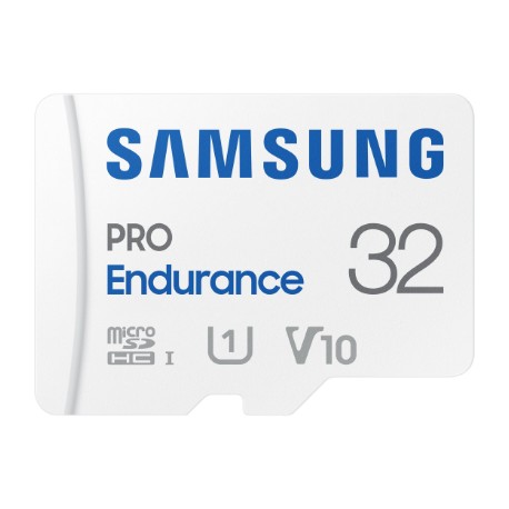Samsung | PRO Endurance | MB-MJ32KA/EU | 32 GB | MicroSD Memory Card | Flash memory class U1, V10, Class 10 | SD adapter
