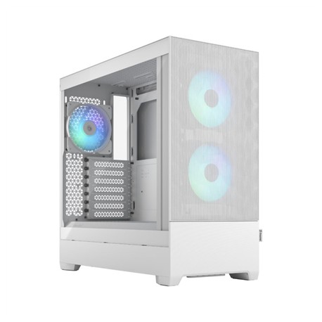 Fractal Design | Pop Air RGB | Side window | White TG Clear Tint | ATX, mATX, Mini ITX | ATX