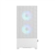 Fractal Design | Pop Air RGB | Side window | White TG Clear Tint | ATX, mATX, Mini ITX | ATX